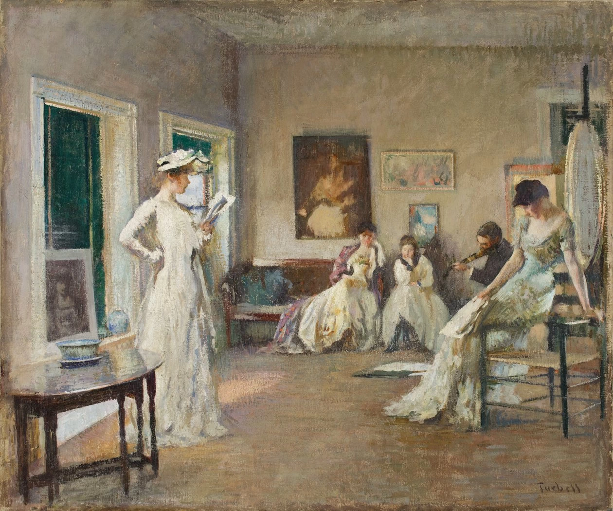 Edmund Tarbell - Prove in studio